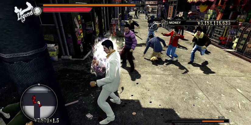 Kiryu's Dragon of Dojima style in Yakuza 0