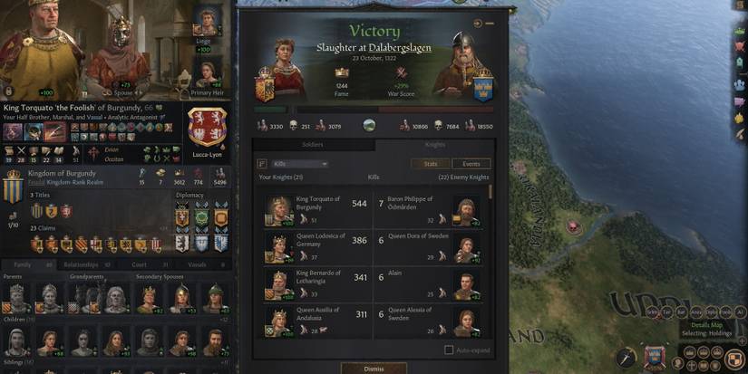 Knights in Crusader Kings 3