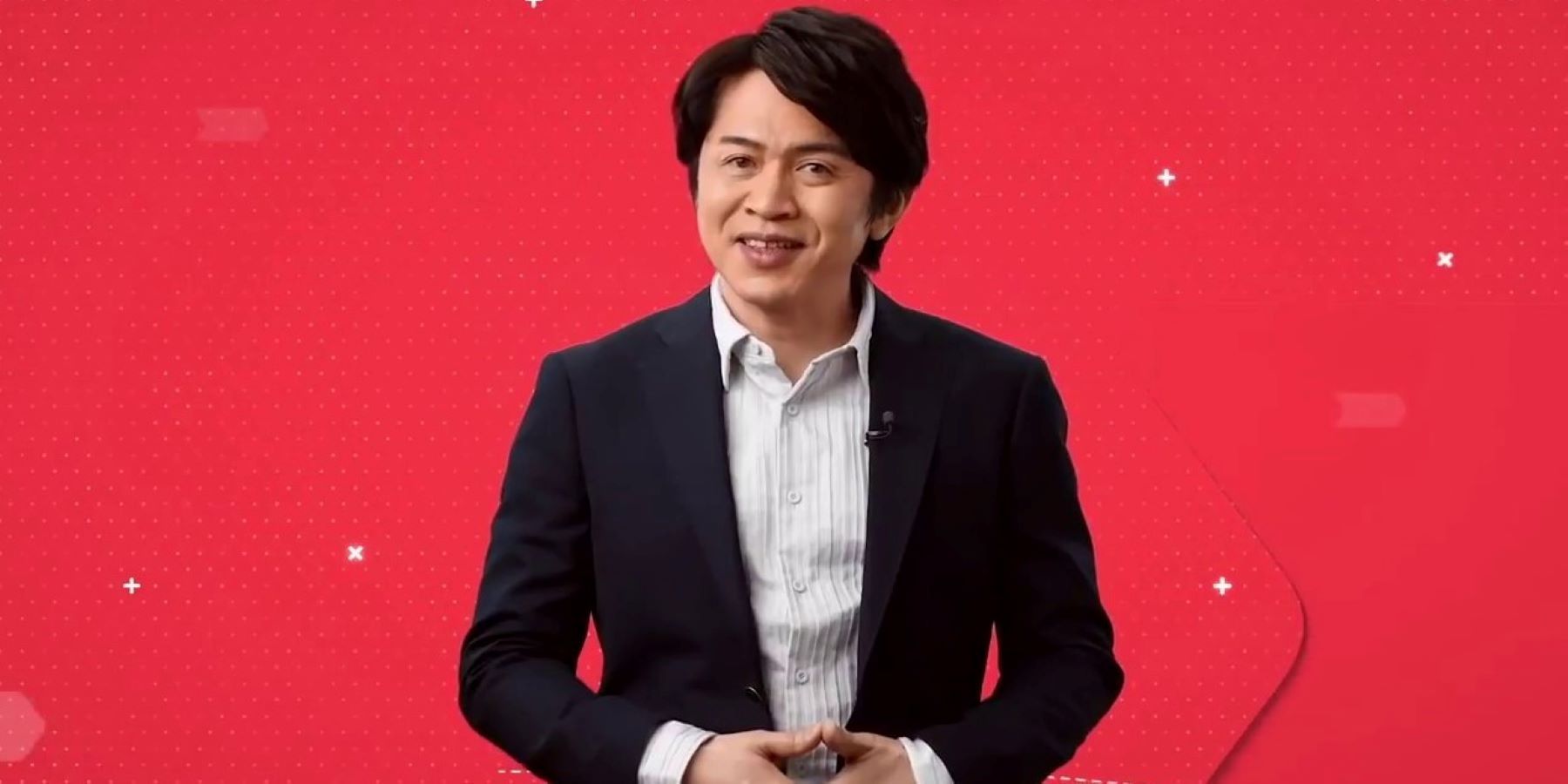 Nintendo executive officer Yoshiaki Koizumi speaking during a Nintendo Direct
