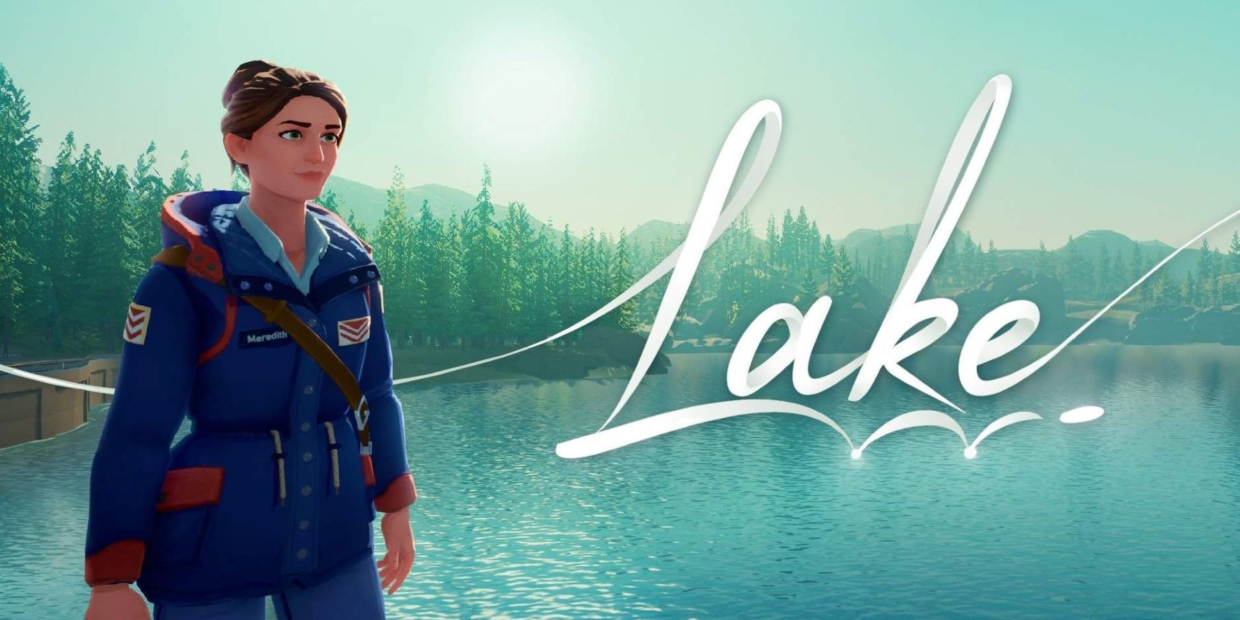 Meredith Weiss with the Lake logo