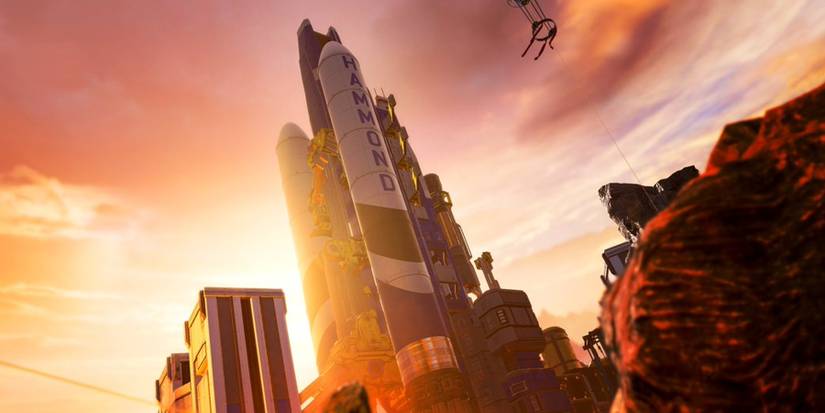 Launch Site in Quadrant 3 of Worlds Edge