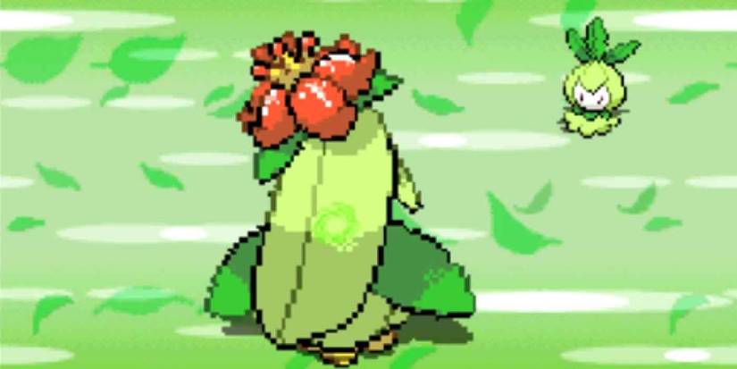 Leaf Storm flooding the battle area with damaging leaves