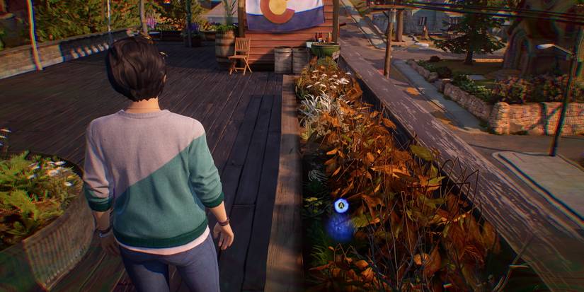 Life is Strange True Colors alex chen on top of apartment roof