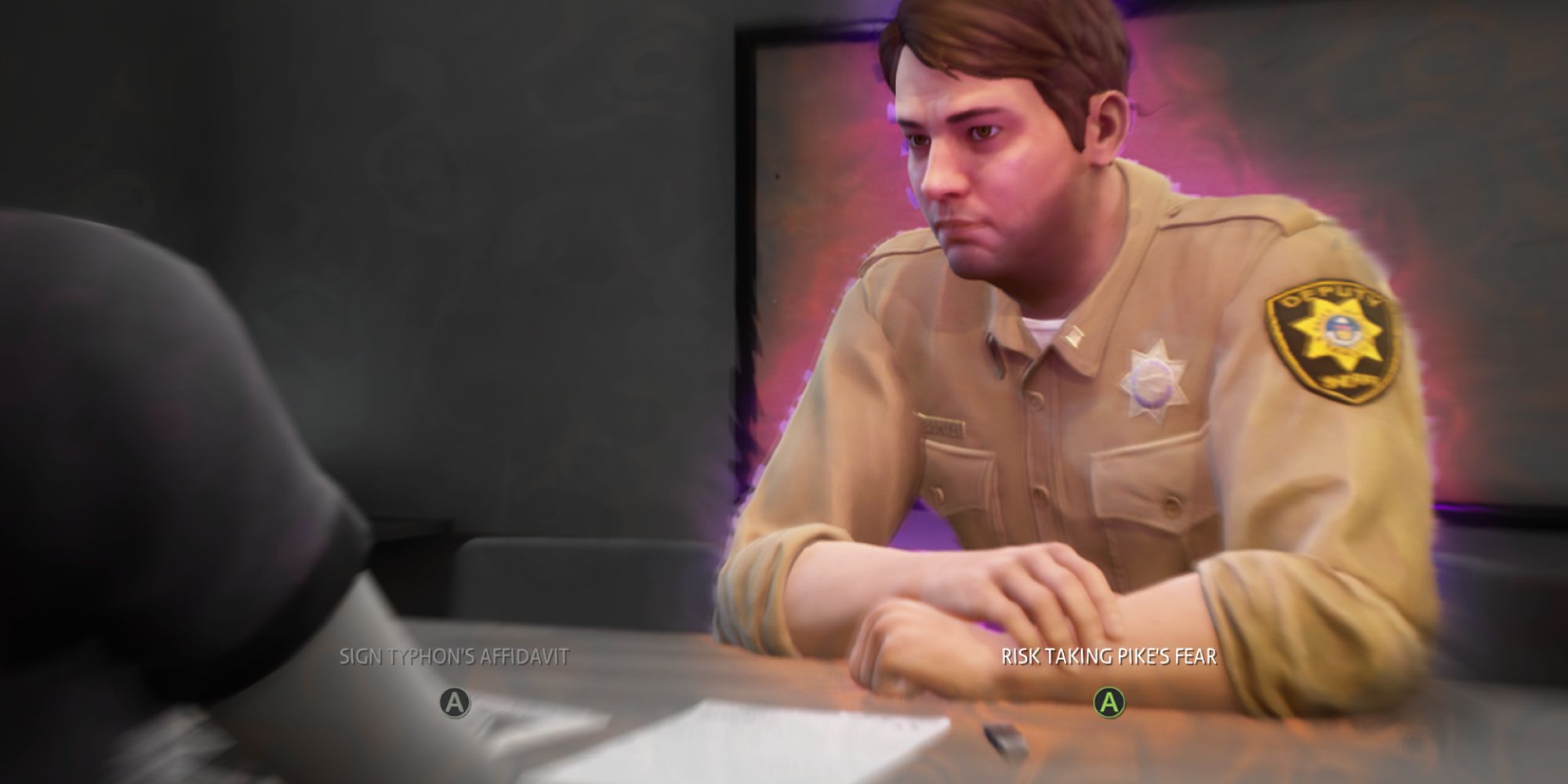 Life is Strange True Colors Screenshot Of Pike Interrogation Choice