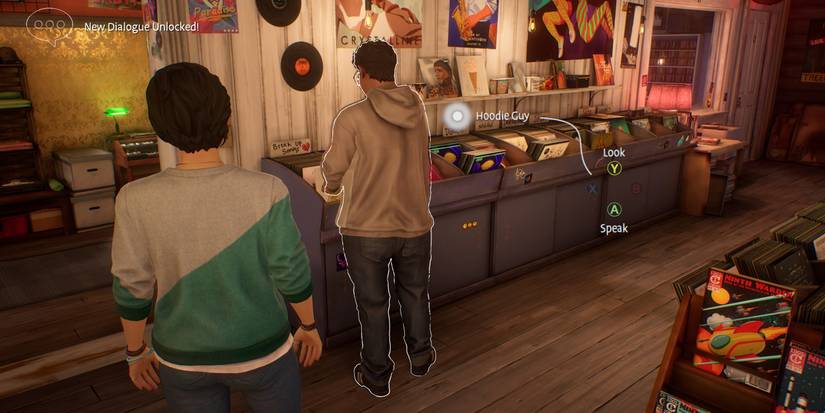 Life is Strange True Colors hoodie guy alex chen record shop chapter 2