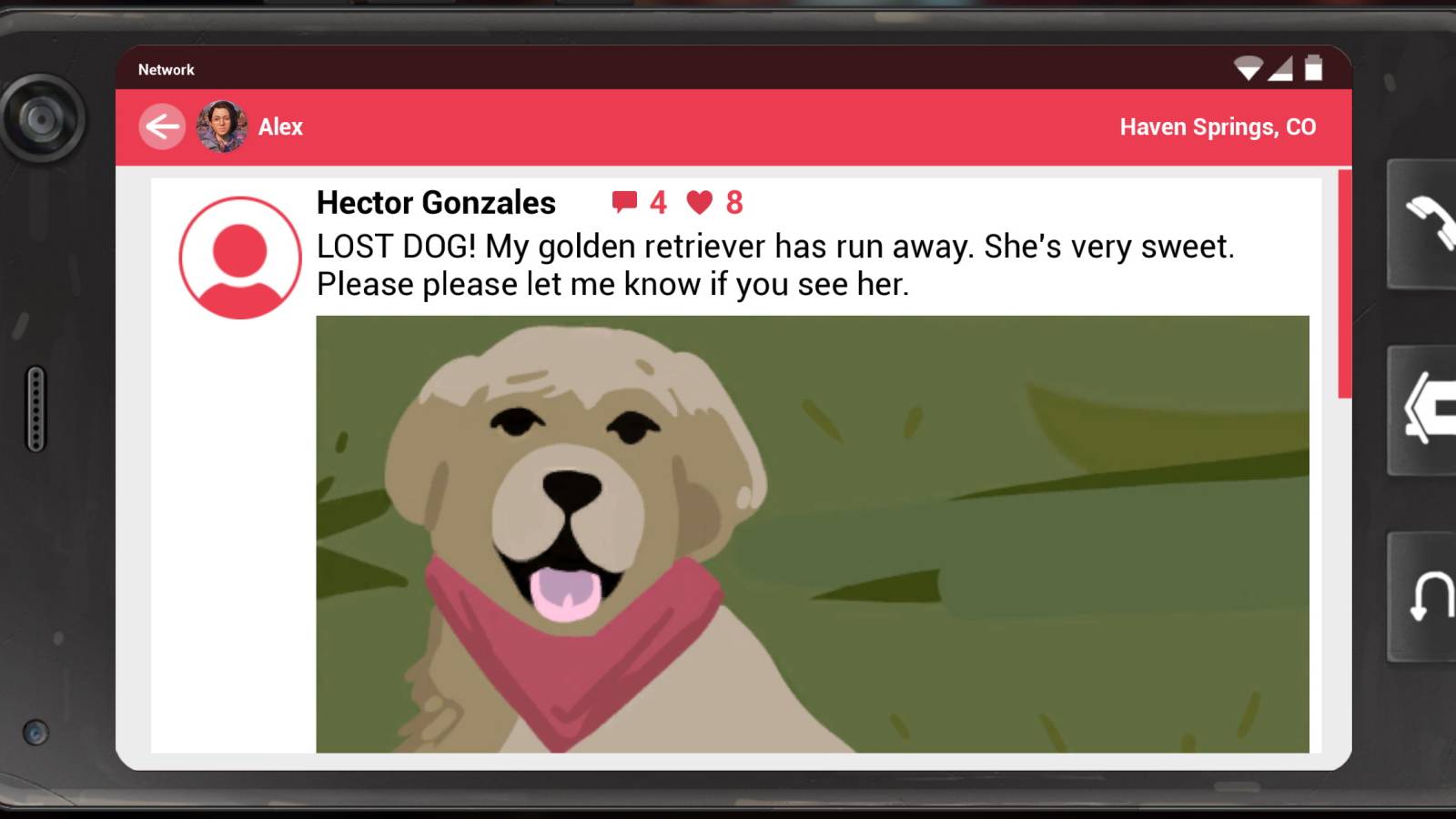 Life is Strange True Colors phone text message chapter 1