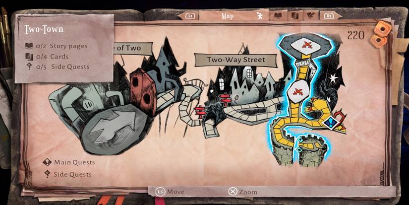 The map from Lost in Random