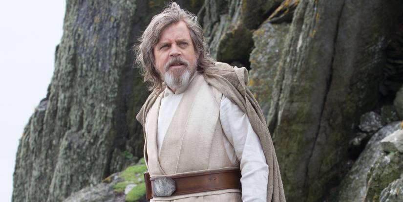 Luke Skywalker in Star Wars: The Last Jedi