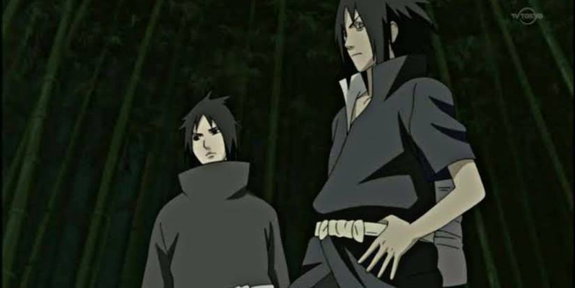 Madara Uchiha and Izuna Uchiha