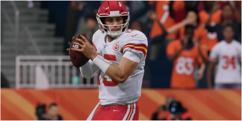 Madden NFL 22 Patrick Mahomes In The Pocket Against Denver