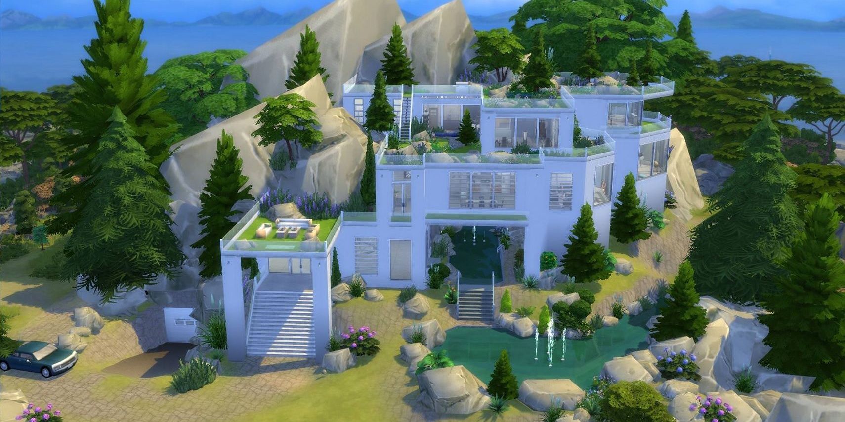 Mansion From The Sims 4