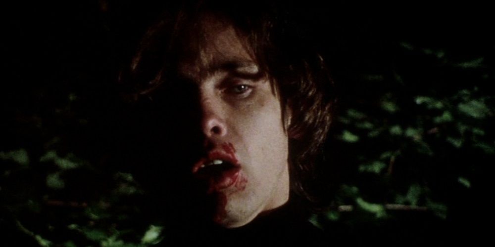 Martin with blood around his mouth in George A Romero's Martin