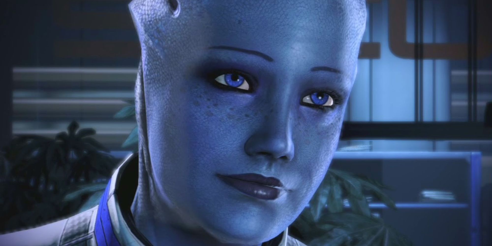 Mass Effect 3 Screenshot Of Liara's Face