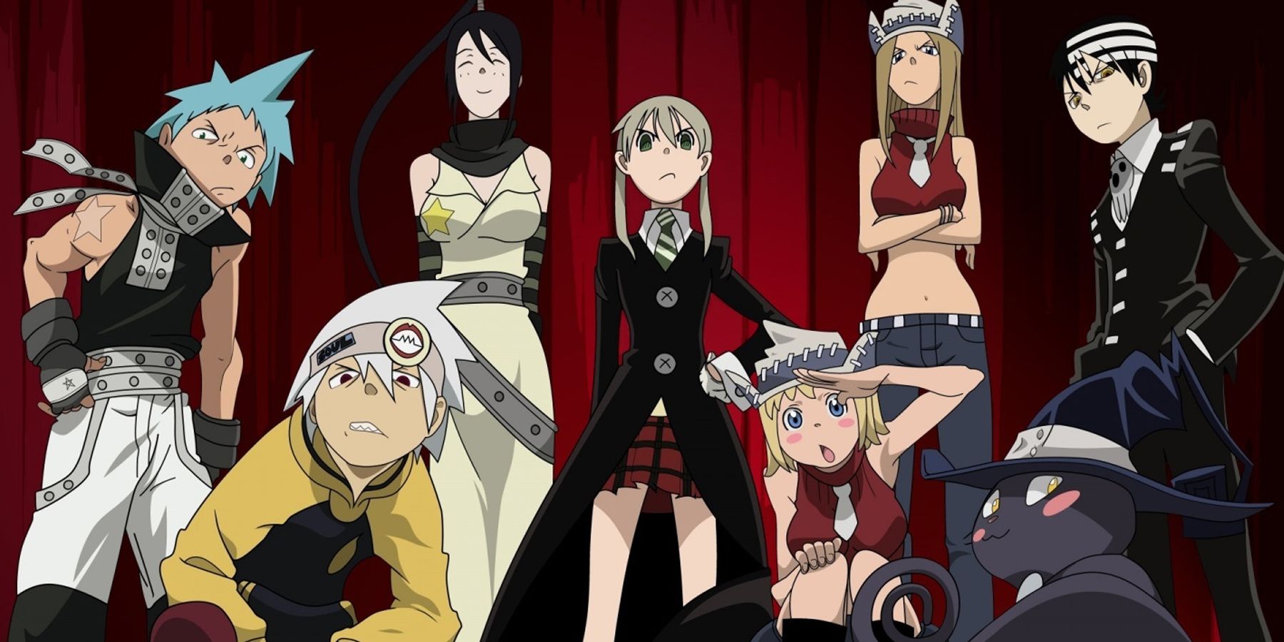 Mika Albarn and her friends from Soul Eater
