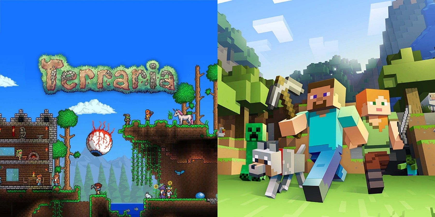 Minecraft Player Builds Treehouse Inspired By Terraria