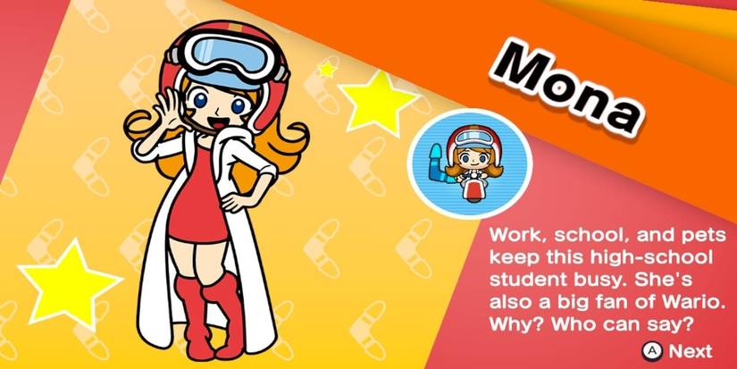 Mona WarioWare