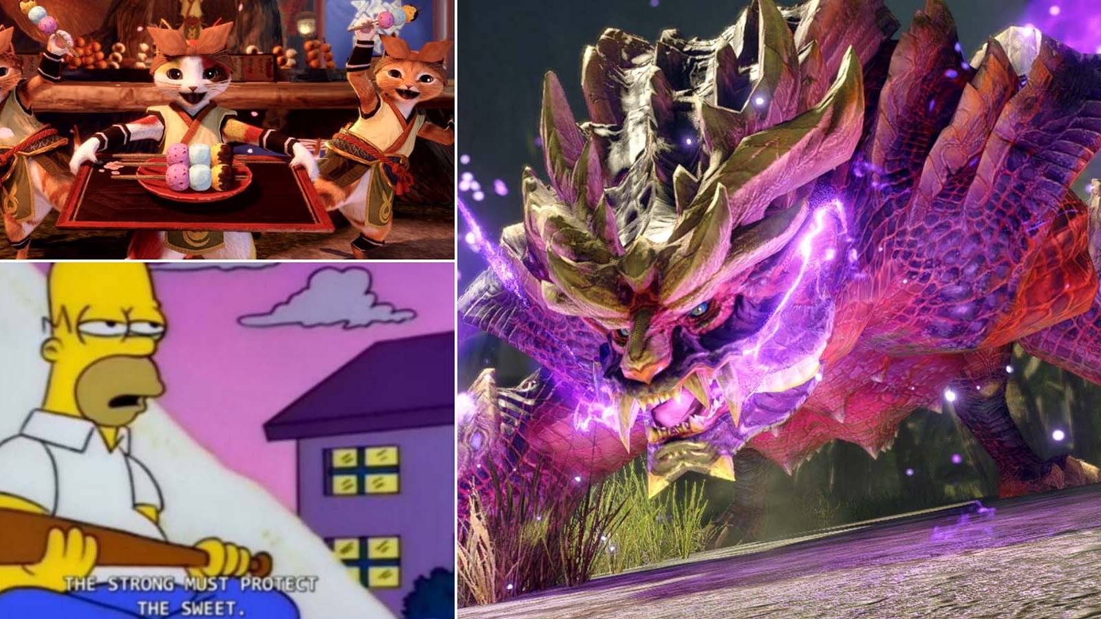 Monster Hunter Rise Memes That Are Too Hilarious For Words simpsons featured image