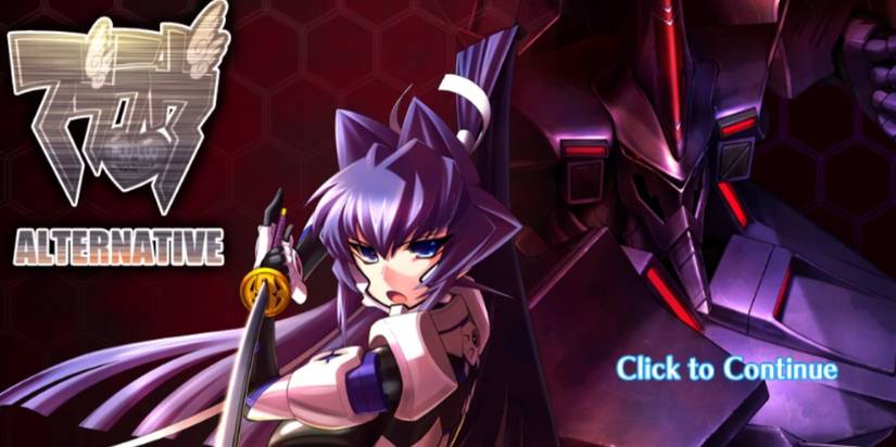 Opening Screen from Muv Luv Alternative video game