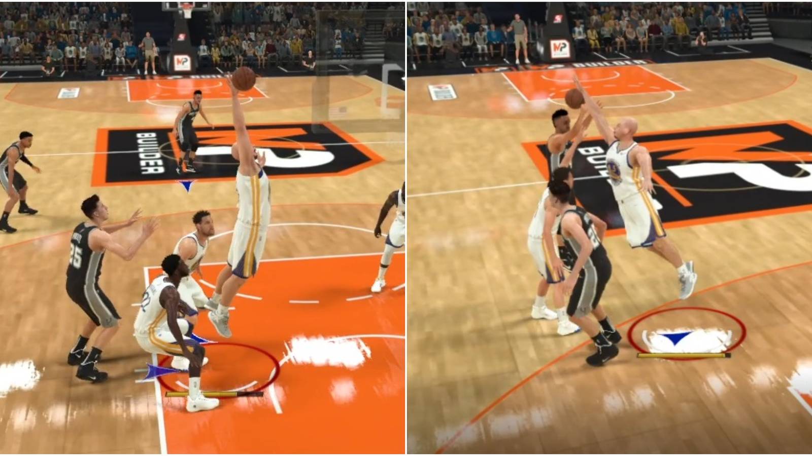 NBA 2K22 Best Defense And Rebounding Badges Collage Block And Rebound