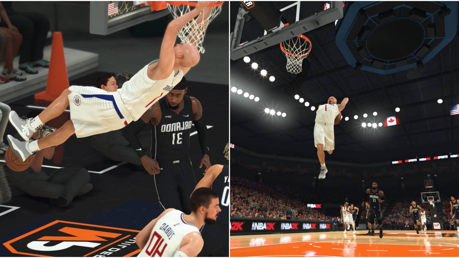 NBA 2K22 Best Finishing Badges Collage Rim Hanger And Limitless Range