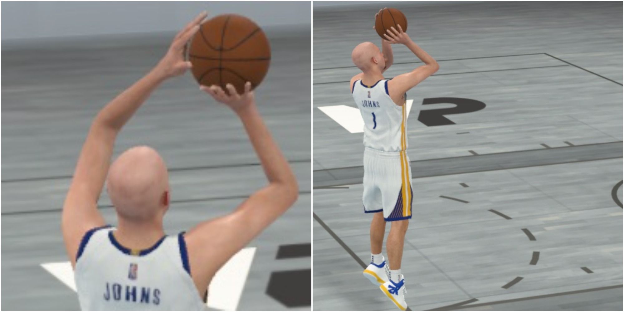 NBA 2K22 Best Shots Collage Jumper And Post Fade