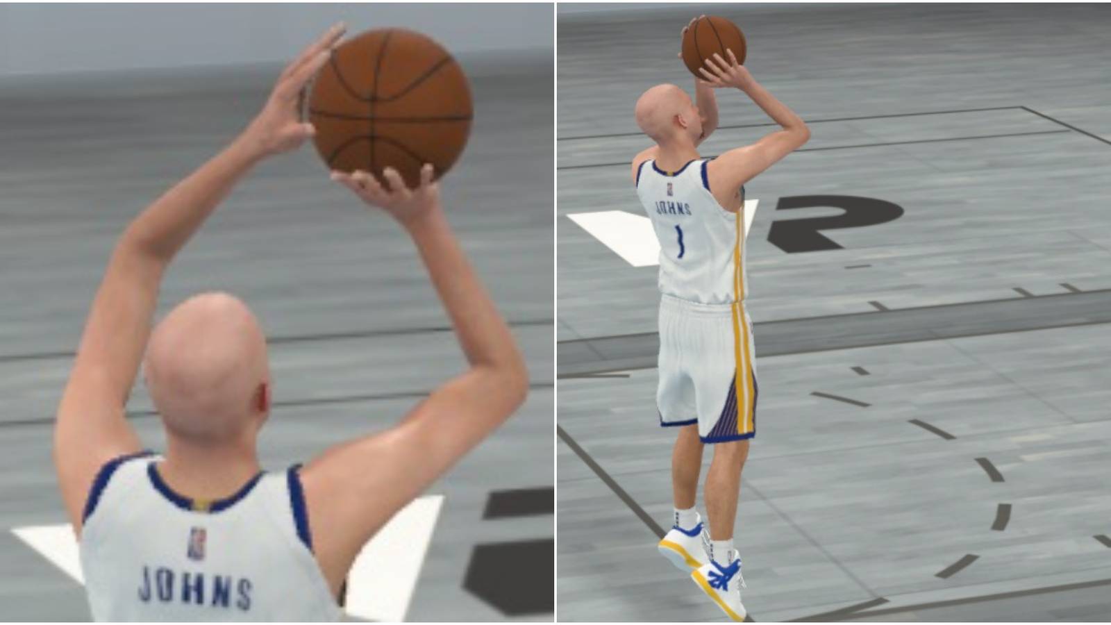 NBA 2K22 Best Shots Collage Jumper And Post Fade