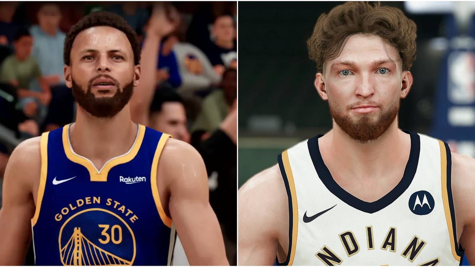 NBA 2K22 Best Teams To Play For With A Center Collage Warriors And Pacers
