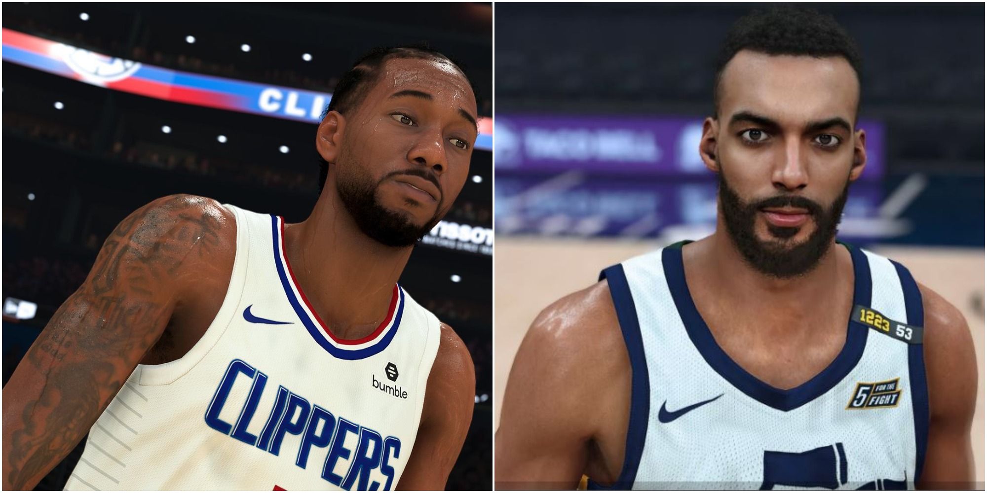 NBA 2K22 Best Teams With A Point Guard Collage Clippers And Jazz