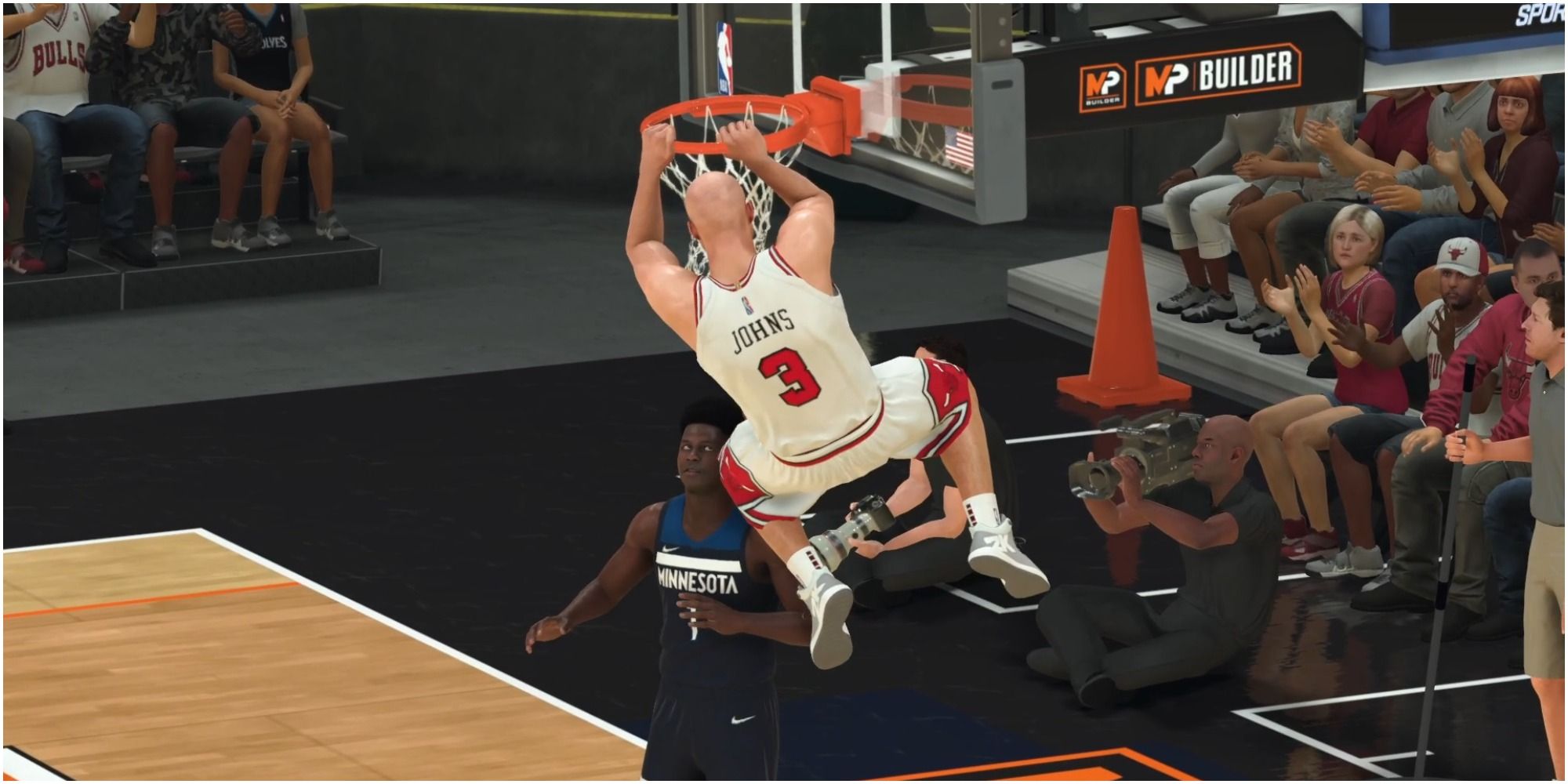 NBA 2K22 Dunking On The Timberwolves