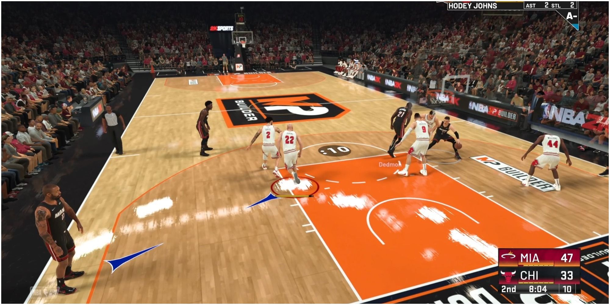 NBA 2K22 Getting Stuck On A Teammate