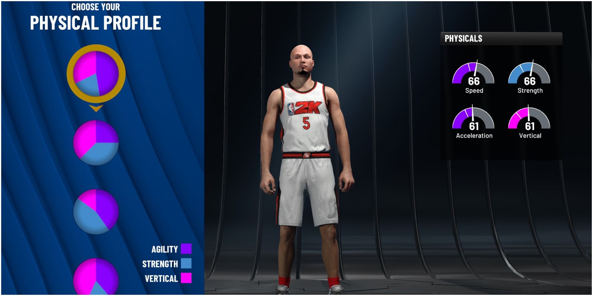 NBA 2K22 Going For Maximum Agility With A Center