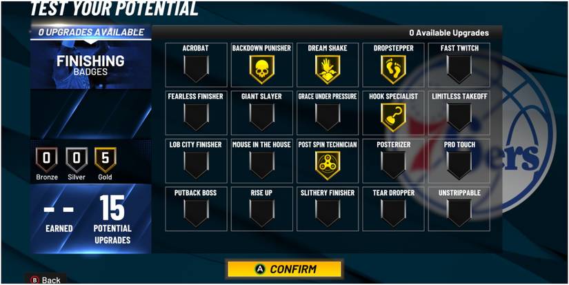 NBA 2K22 Ideal Badges For A Power Forward