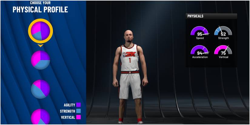 NBA 2K22 Selecting A Build With Lots Of Agility
