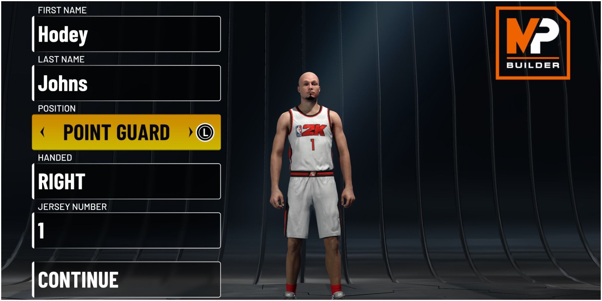 NBA 2K22 Selecting The Point Guard Position