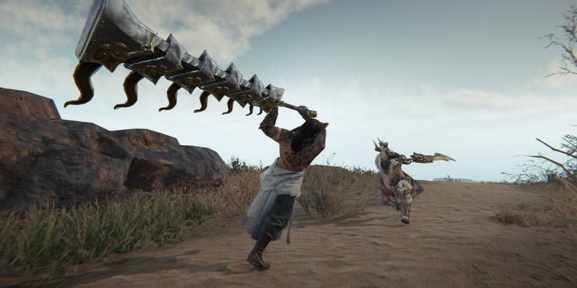 Naraka Bladepoint - Two Greatsword Fighters Going At It