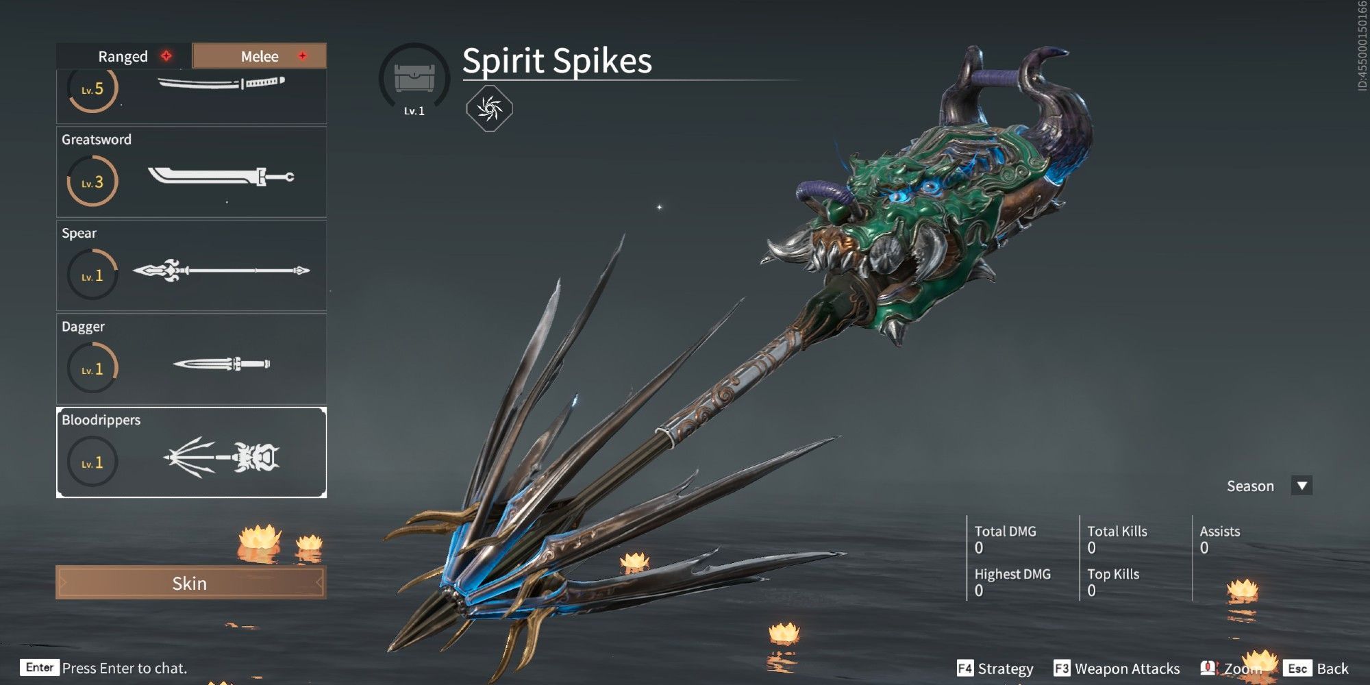 Naraka-Bladepoint morus blessing weapon bloodrippers
