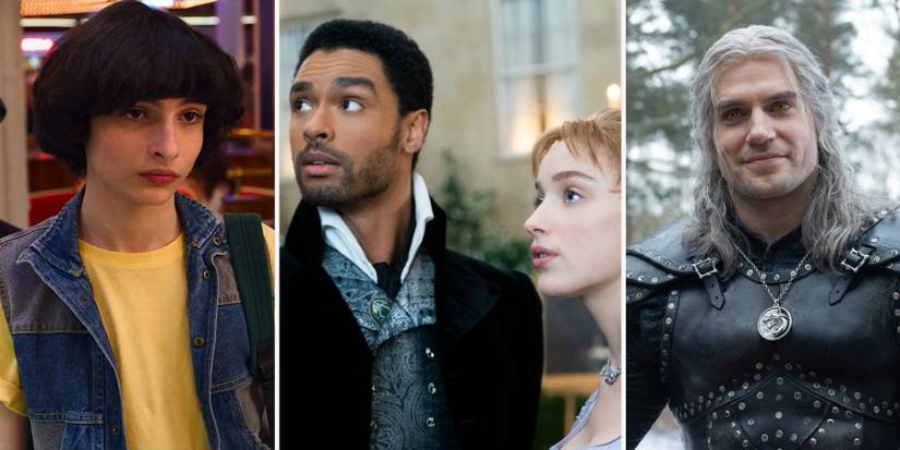 Netflix Stranger Things Bridgerton The Witcher