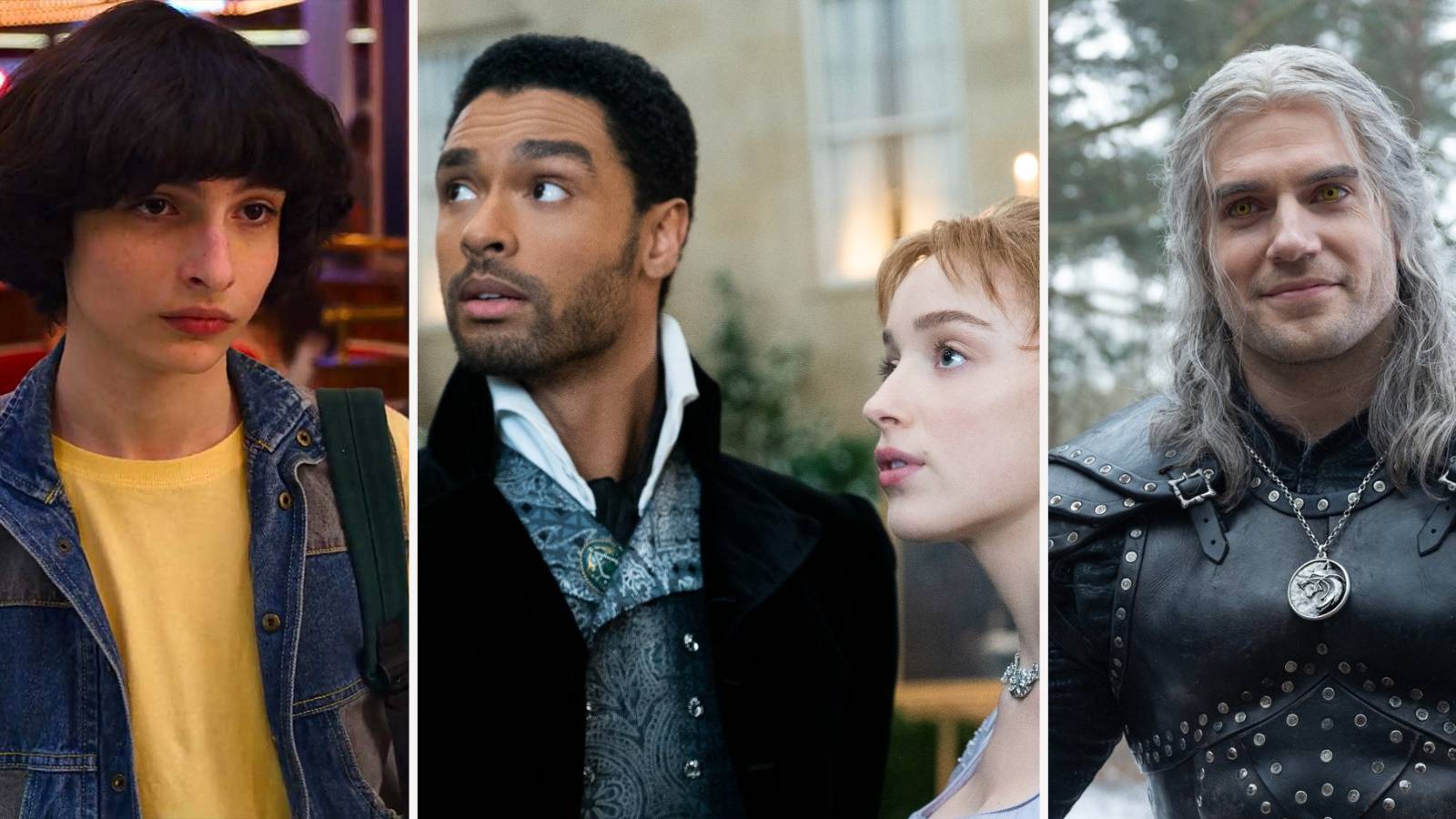 Netflix Stranger Things Bridgerton The Witcher