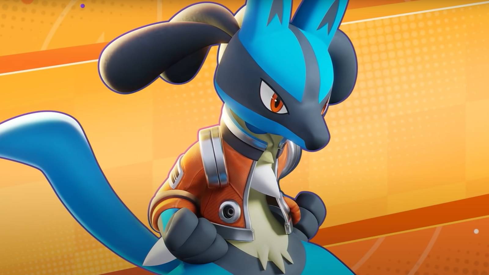 New Pokemon Unite Lucario Holowear season 2 battle pass from trailer