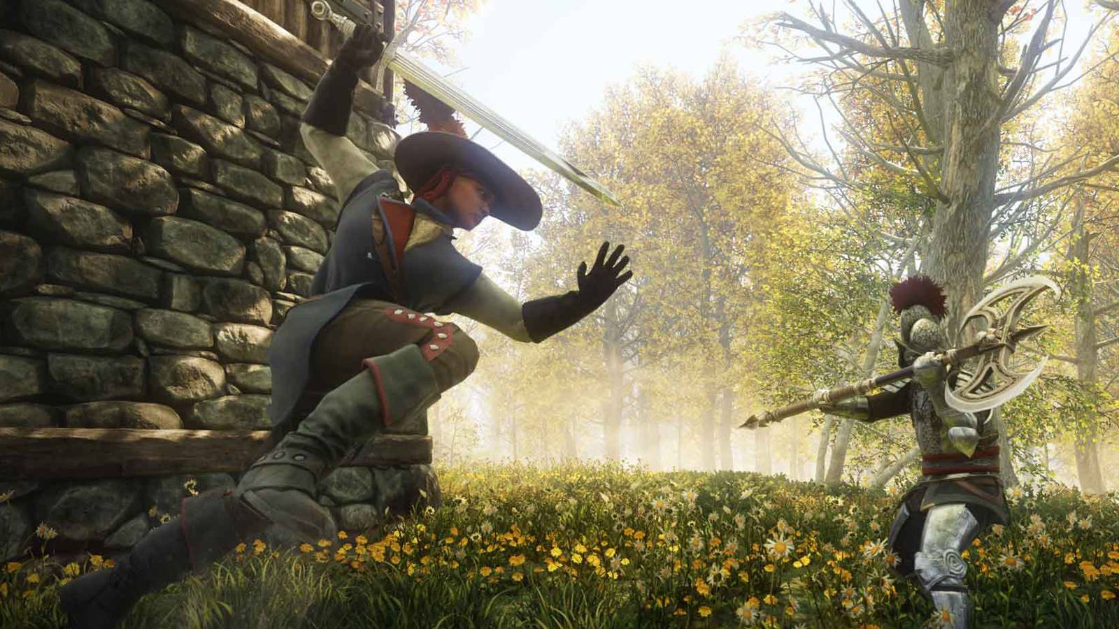 Amazon New World MMO 1v1 Combat