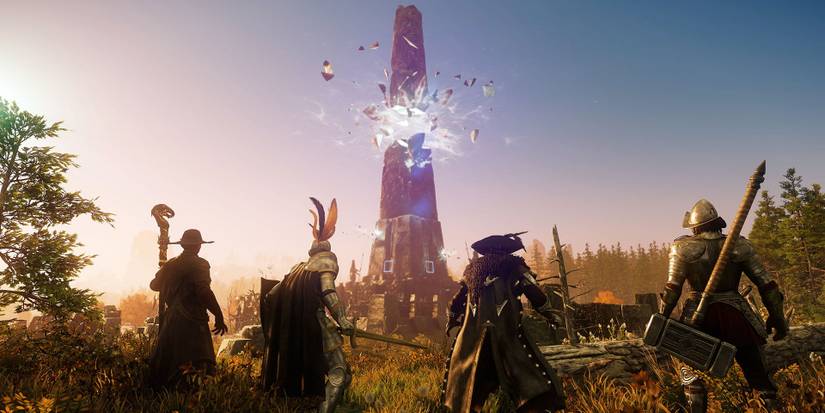 Playing New World With Friends