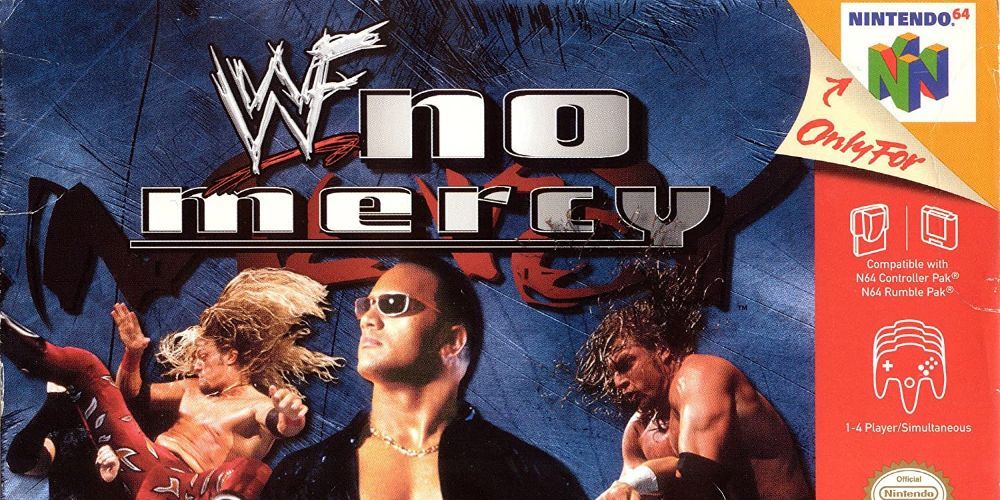 Nintendo 64 Rare Games WWF No Mercy