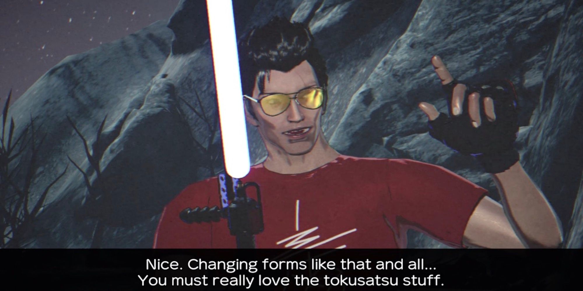 Travis from No More Heroes III