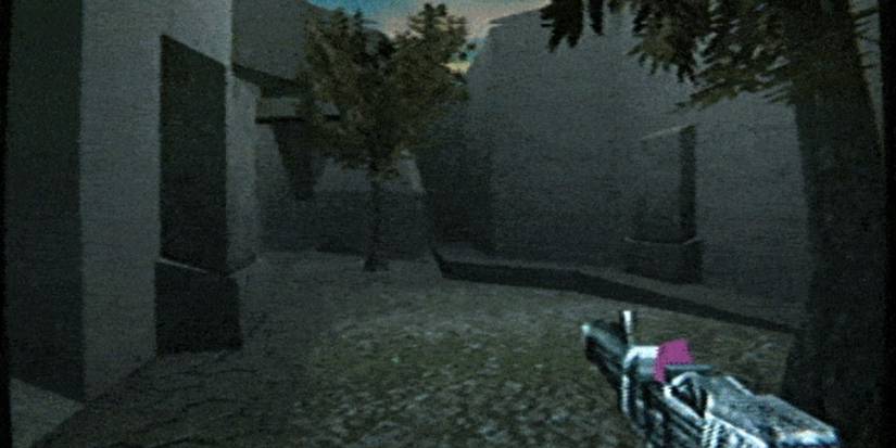 Lo-fi FPS map in No Players Online