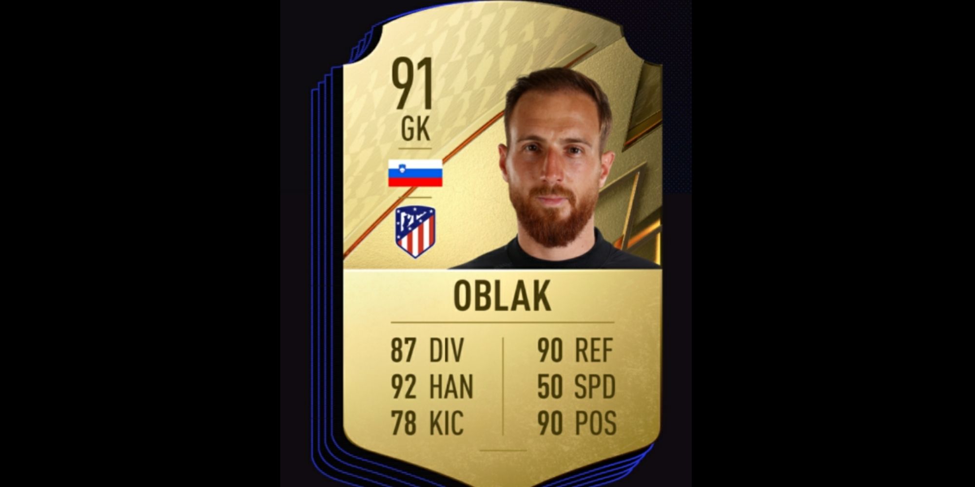 Oblak card in FIFA 22
