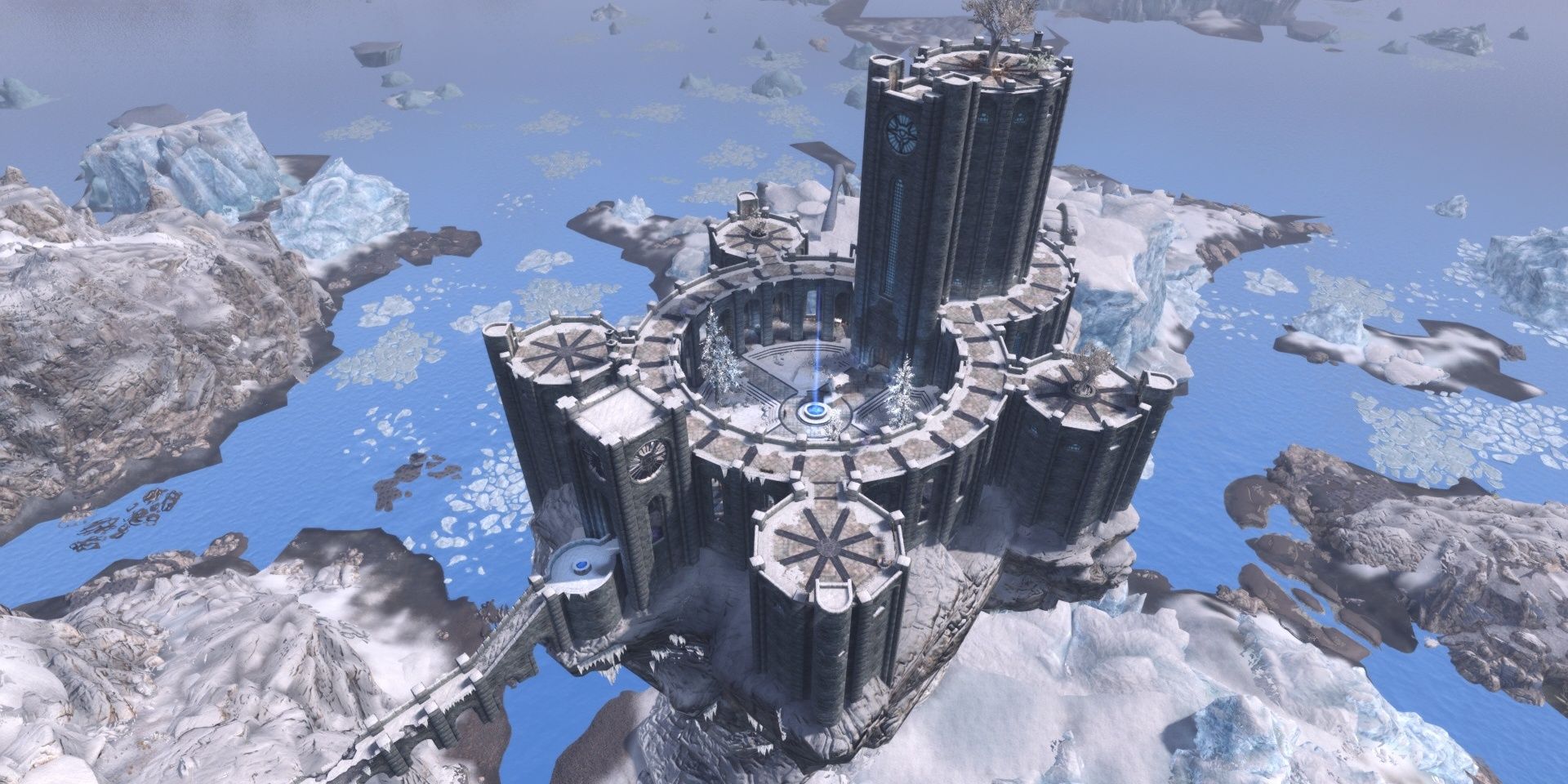 Obscure's College Of Winterhold Mod For Skyrim Featuring The College Of Winterhold