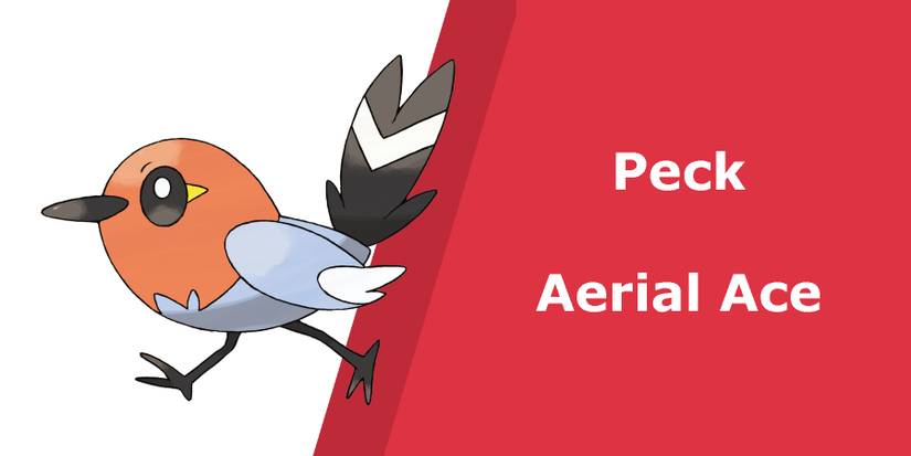 Offense Move - Peck and Aerial Ace