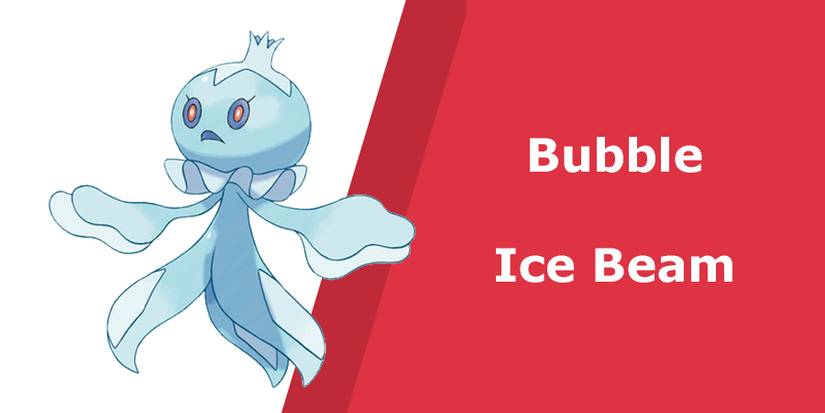 Offense Moves - Bubble and Ice Beam
