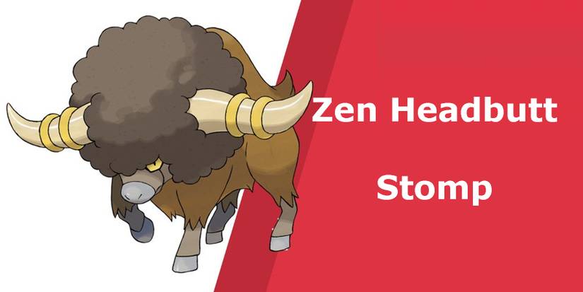 Offensive Moves - Zen Headbutt and Stomp