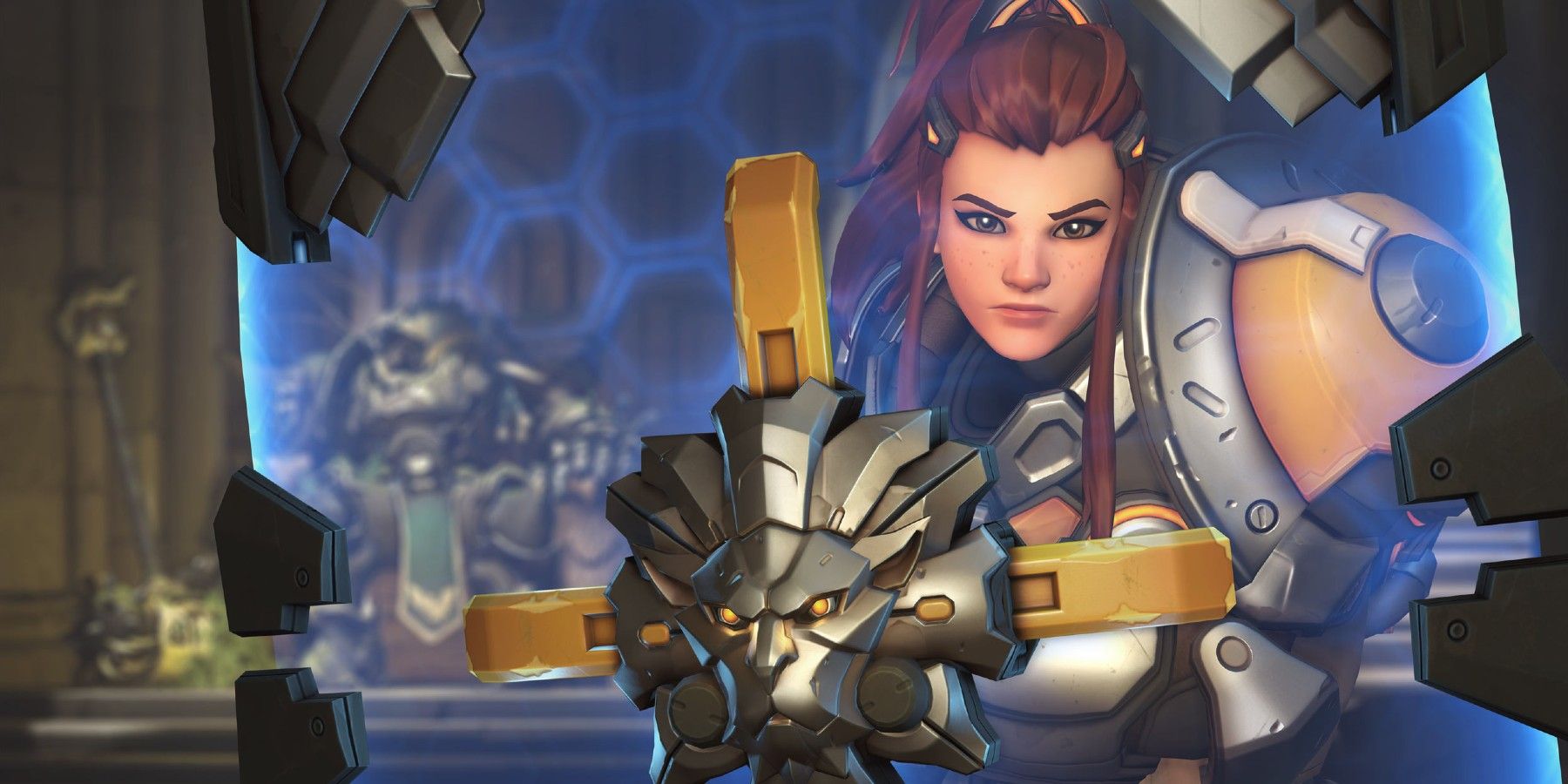 Overwatch Fan Creates Incredible Pink Brigitte Skin Concept for Breast Cancer Awareness